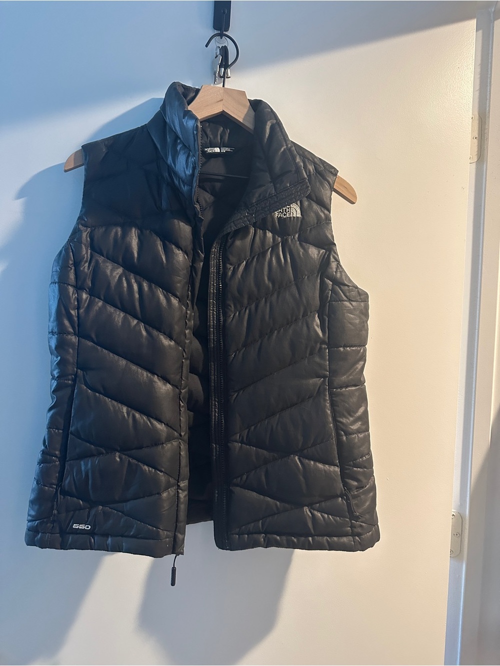The North Face Black Quilted Insulated Vest